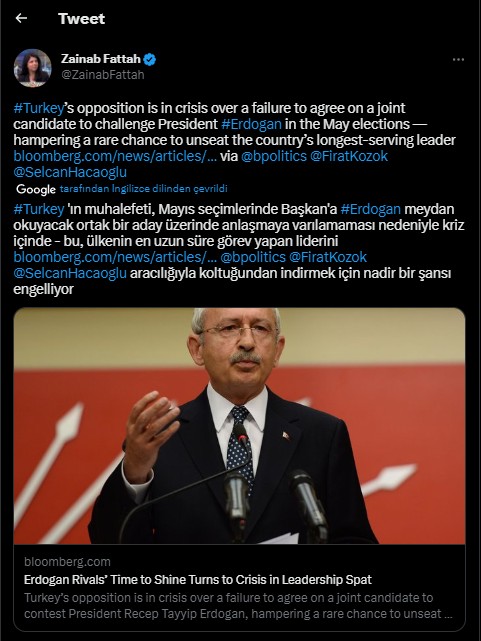 Akşener'in, Kılıçdaroğlu'nun adaylığını kabul etmeyip masadan kalkması dünya basını gündeminde - Resim: 6