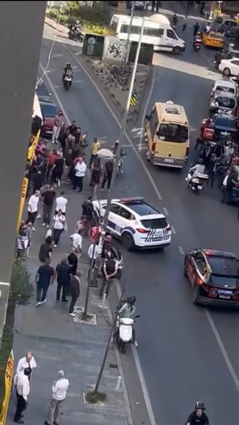 İstanbul'da avukata silahlı saldırı kamerada - Resim : 1
