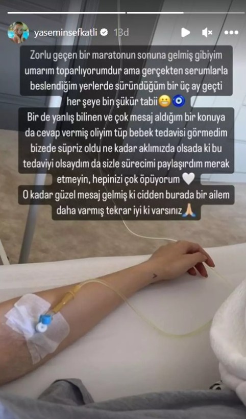 İbrahim Tatlıses'in gelini Yasemin Şefkatli tüp bebekle mi hamile kaldı? Serumlu fotoğrafını paylaştı - Resim: 8