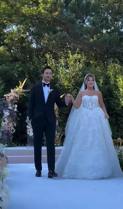 Feyyaz Şerifoğlu ile Merve Dinçkol evlendi - Resim: 7