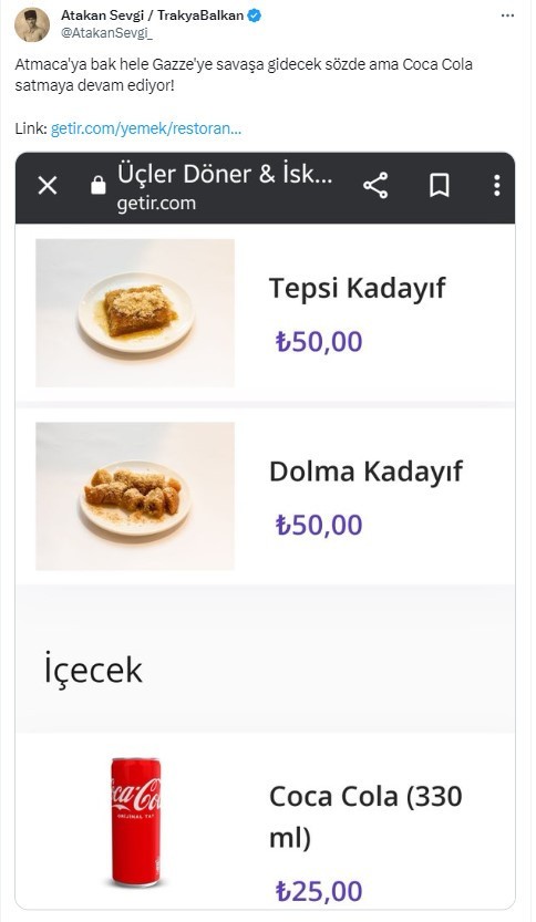 Üçler Döner sahibi Mustafa Atmaca boykot ediliyor! TikTok canlı yayınında Atatürk'e hakaret eden Erzurumlu Hacı Dönerci tutuklandı - Resim : 7