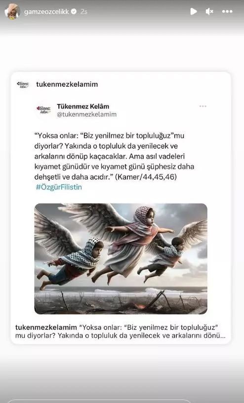 Gamze Özçelik'ten İsrail'in katliamlarına tepki! "Allah'ın laneti üzerinize olsun" - Resim: 16