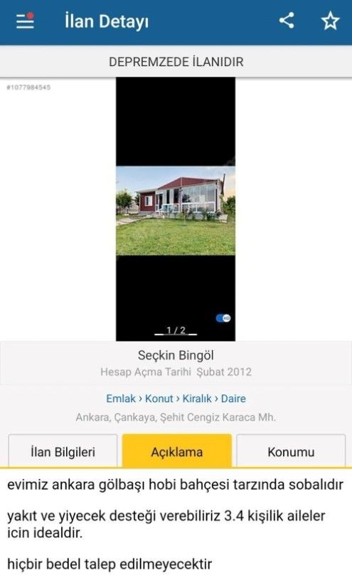 Depremzedelerin acısı tüm Türkiye'nin yüreğinde! Evi olanlar evlerini ücretsiz ilana koydu - Resim: 15