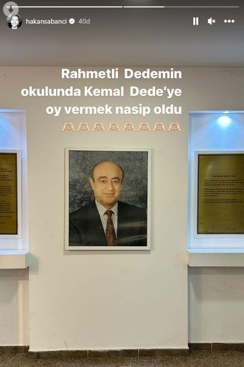 Hande Erçel ile yaşadığı çalkantılı aşk hayatıyla gündemlerden düşmeyen Hakan Sabancı Cumhurbaşkanı adayını ilan etti: Kemal Dede'ye oy vermek nasip oldu - Resim: 5