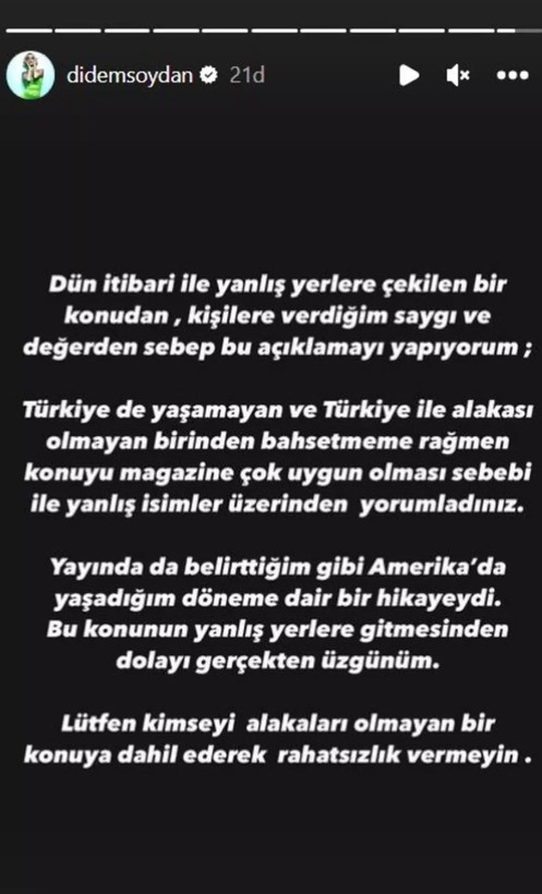 Can Bonomo'ya aşık olduğu iddia edildi! Didem Soydan açıklama yaptı: Çok üzgünüm... - Resim: 7