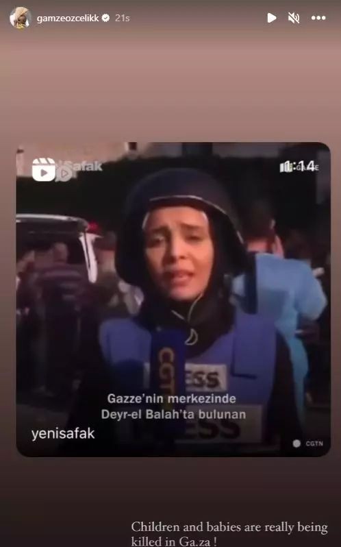 Gamze Özçelik'ten İsrail'in katliamlarına tepki! "Allah'ın laneti üzerinize olsun" - Resim: 5