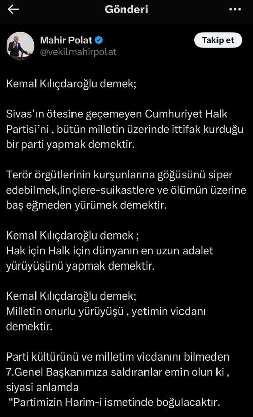 CHP'li milletvekillerinden Kemal Kılıçdaroğlu’na destek mesajları - Resim: 5