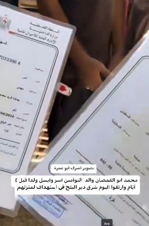 Gazze'de boğazları düğümleyen olay! İkiz bebekleri için doğum belgesi almaya giden baba geri döndüğünde korkunç manzarayla karşılaştı - Resim: 6