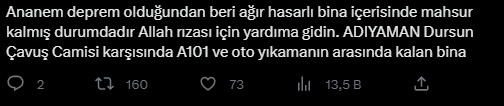 Kahramanmaraş depremine sosyal medya çığlıkları da damga vurdu! EGM tüm mesajları yakından takip ediyor - Resim: 7