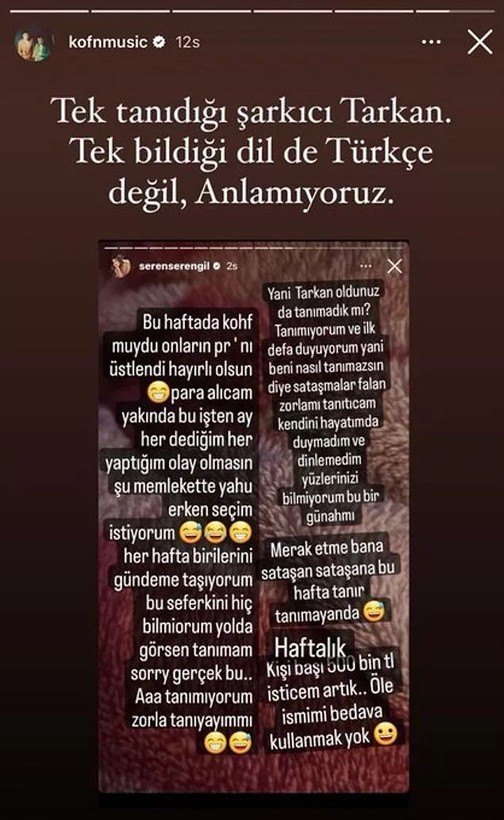 Seren Serengil bu kez de KÖFN gurubu hakkındaki sözleriyle gündemde: Bunlar kim Allah aşkına? - Resim: 4