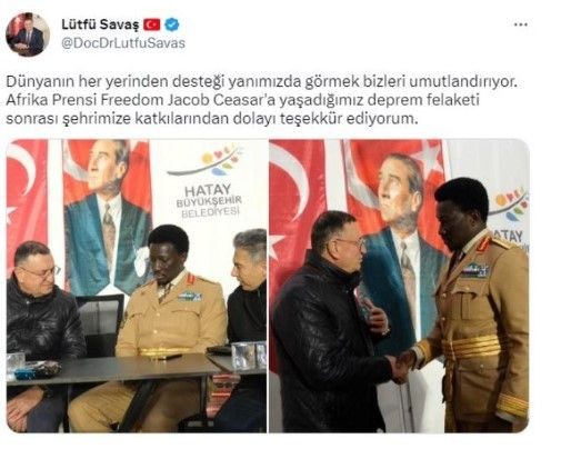 Bu kadarına da pes! Lütfü Savaş'a büyük densizlik! 'Afrika prensi' diye paylaştığı kişi fenomen çıktı! - Resim: 35
