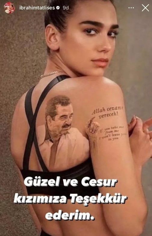 İrem Derici, İbrahim Tatlıses'in Dua Lipa gafının ardından yaptığı açıklamaya alındı - Resim: 1