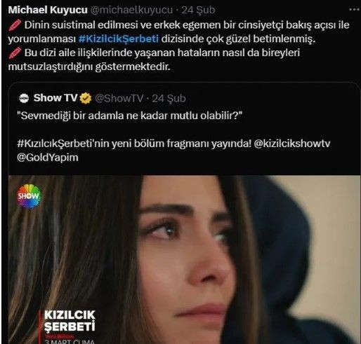 Kızılcık Şerbeti Nursema'nın zorla imam nikahı sahnesi sosyal medyanın gündemine oturdu! "Kanım dondu" - Resim: 15