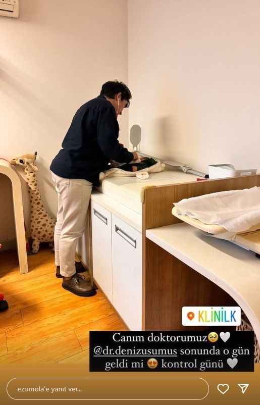 Çiçeği burnunda anne Ezgi Mola'dan oğluyla ilk fotoğraf - Resim: 5