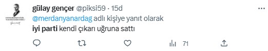 İYİ Parti Genel Başkanı Meral Akşener'in Genel İdare Kurulu ile yaptığı toplantının sona ermesinin ardından sosyal medyadan gelen tepkiler çığ gibi büyüyor! - Resim: 7