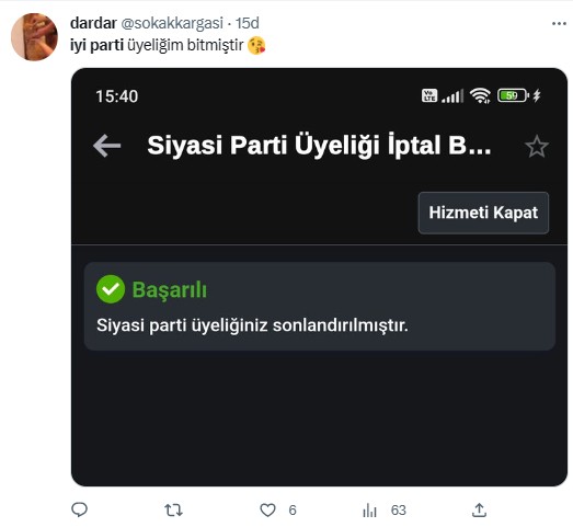 İYİ Parti Genel Başkanı Meral Akşener'in Genel İdare Kurulu ile yaptığı toplantının sona ermesinin ardından sosyal medyadan gelen tepkiler çığ gibi büyüyor! - Resim: 10