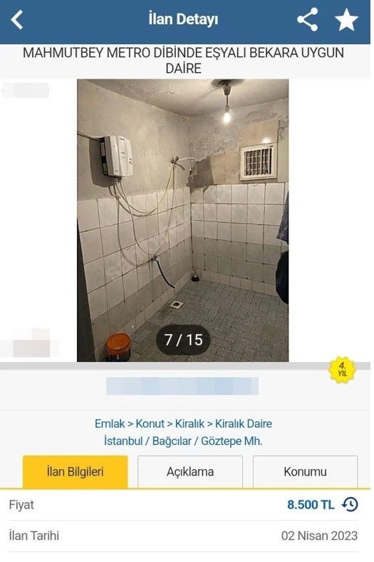 İstanbul'da 'bekara uygun' diye ilan verilen harabe eve fahiş kira! - Resim: 2
