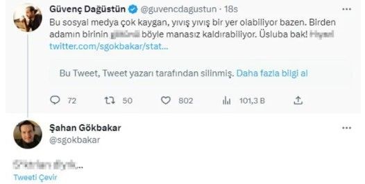 Sosyal medyada Şahan Gökbakar, Celil Nalçakan ve Güvenç Dağüstün birbirine girdi! Karşılıklı küfürleşmelerini gören şoke oldu! - Resim: 10