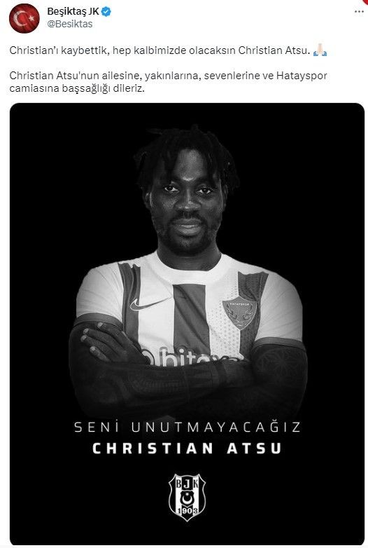 Futbol camiası yasta! Volkan Demirel'den öğrencisine yürek yakan mesaj, futbol camiası Atsu'yu anıyor - Resim: 17