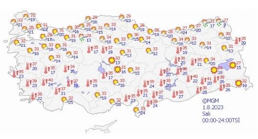Kavurucu sıcaklar geri gelecek mi? Meteoroloji tahminlerini açıkladı! Bir taraf yanacak bir taraf serinleyecek - Resim: 18