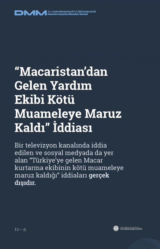 İletişim Başkanlığı'ndan vatandaşları doğru yönlendirmek adına 'Deprem Dezenformasyon Bültenleri': Yalan ve Hakikat karşı karşıya getirildi - Resim: 51