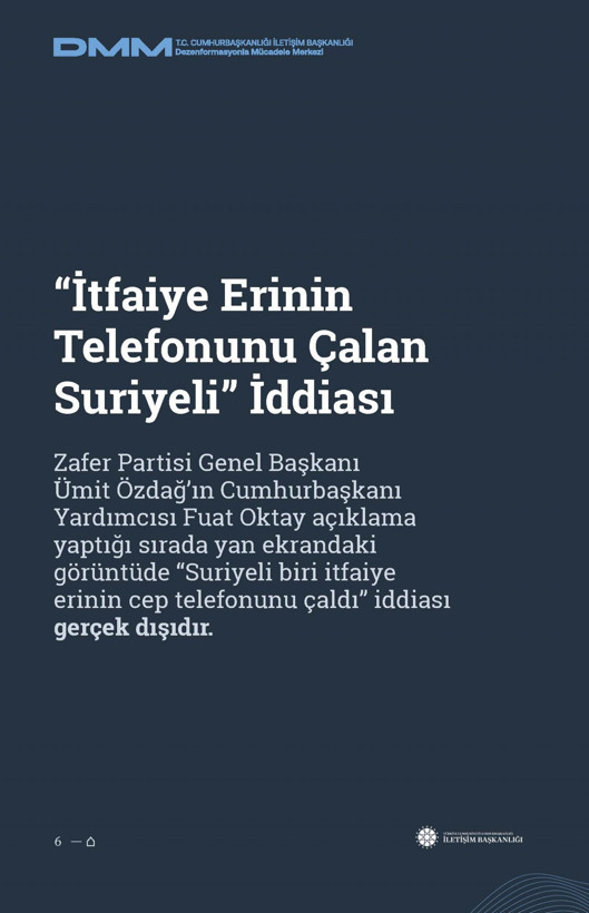 İletişim Başkanlığı'ndan vatandaşları doğru yönlendirmek adına 'Deprem Dezenformasyon Bültenleri': Yalan ve Hakikat karşı karşıya getirildi - Resim: 88
