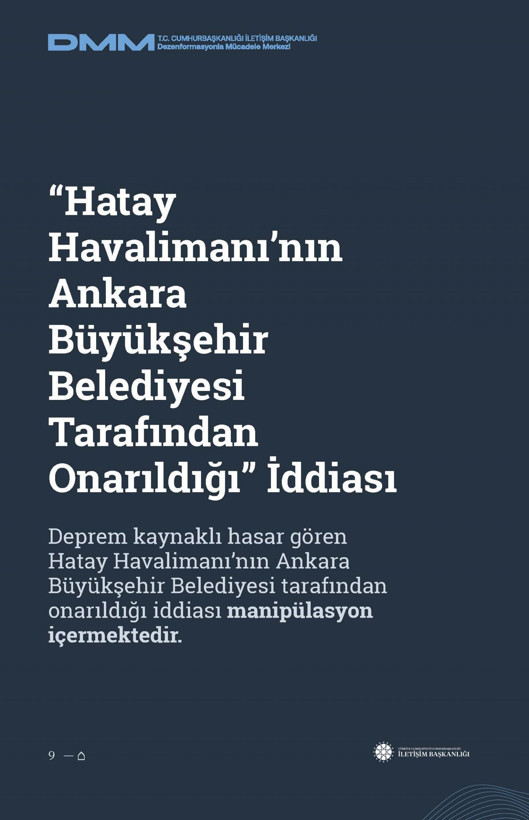 İletişim Başkanlığı'ndan vatandaşları doğru yönlendirmek adına 'Deprem Dezenformasyon Bültenleri': Yalan ve Hakikat karşı karşıya getirildi - Resim: 49