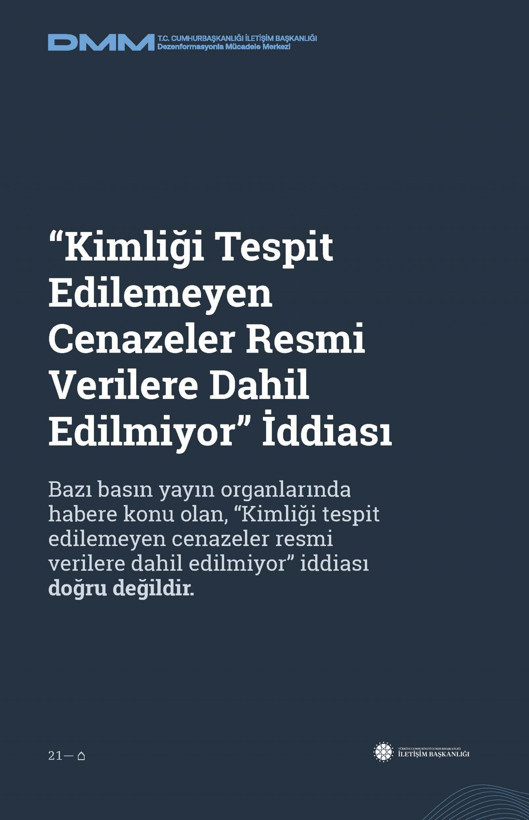 İletişim Başkanlığı'ndan vatandaşları doğru yönlendirmek adına 'Deprem Dezenformasyon Bültenleri': Yalan ve Hakikat karşı karşıya getirildi - Resim: 77