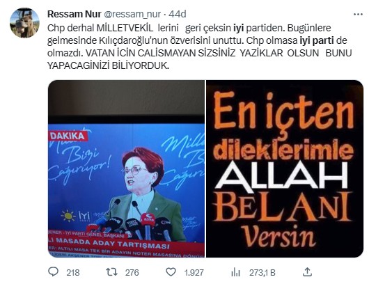 İYİ Parti Genel Başkanı Meral Akşener'in Genel İdare Kurulu ile yaptığı toplantının sona ermesinin ardından sosyal medyadan gelen tepkiler çığ gibi büyüyor! - Resim: 17