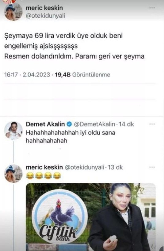 Özel hayatını abonelik ücreti karşılığında paylaşan Şeyma Subaşı takipçisi Meriç Keskin'i engelledi! "Paramı geri ver Şeyma" - Resim: 5