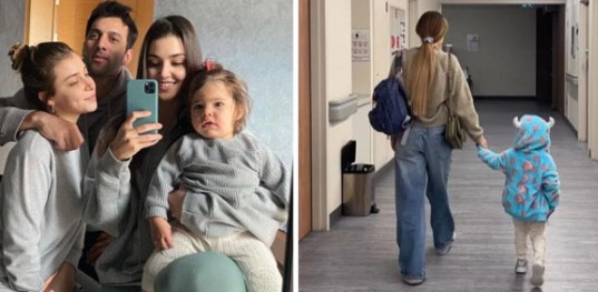 Hande Erçel'in ablası Gamze Erçel, kızı Mavi'nin sağlık durumu hakkında bilgi verdi! Mavi'nin sağlık durumu nasıl? - Resim: 2