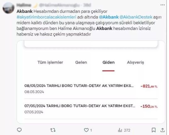 Akbank müşterilerinden şikayet yağdı! 'Hesabımdan para çekildi' - Resim: 9