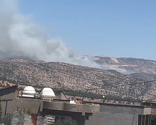 Şırnak Gabar Dağı’nda orman yangını - Resim : 1
