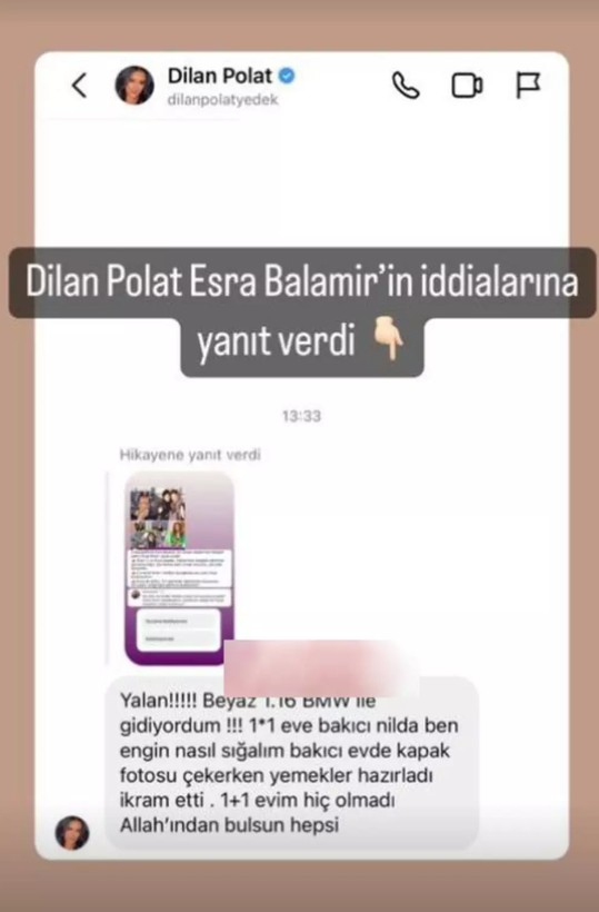 Dilan Polat Esra Balamir'in kendisi hakkında yaptığı şoke eden açıklamalardan sonra açtı ağzını yumdu gözünü... "Allah'ından bulsun" - Resim: 7
