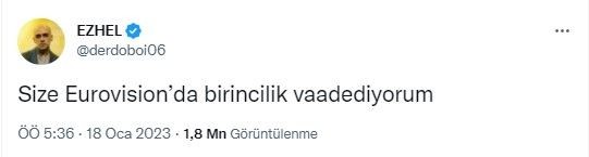 Rapçi Ezhel'den iddialı 'Eurovision' mesajı: Birincilik vadediyorum - Resim: 2