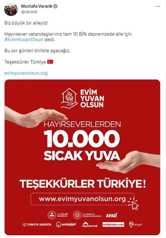 "Evim Yuvan Olsun" kampanyasında başvuru sayısı 10 bine ulaştı - Resim: 2