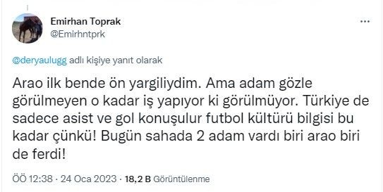Şarkıcı Derya Uluğ, sarı lacivertli Arao'ya yaptığı yorumla Fenerbahçe taraftarının tepkisini çekti - Resim: 8