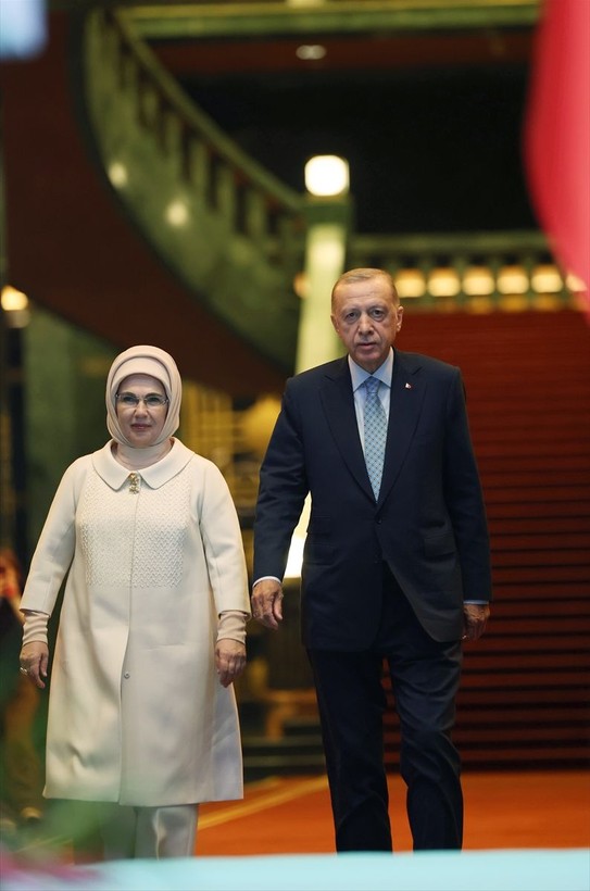 Ezber bozulmadı! Cumhurbaşkanı Recep Tayyip Erdoğan yüzbinlere balkon konuşmasını Külliye'den yaptı - Resim: 29