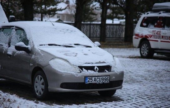 Doğu'ya kış tipiyle geldi! İşte huzur veren kar görüntüleri... - Resim: 20
