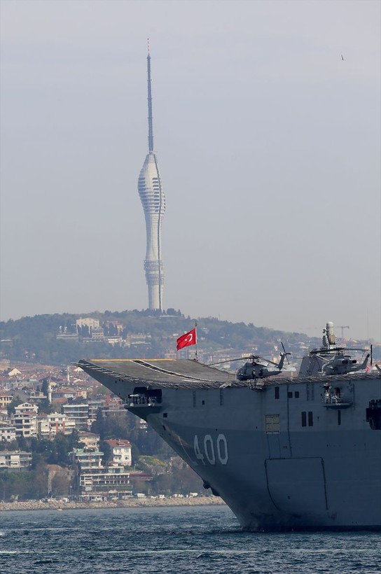 TCG Anadolu gemisi Sarayburnu Limanı'na demirledi: Gemi, yarın vatandaşların ziyaretine açılacak - Resim: 3