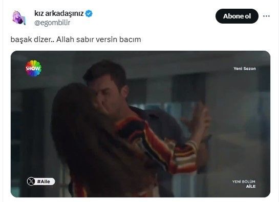 Aile dizisinde ateşli sevişme sahnesi gündem oldu! İşte Kıvanç Tatlıtuğ ile Serenay Sarıkaya'nın +18 sahnesi... 'Allah sabır versin Başak' - Resim: 9