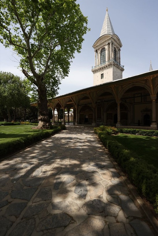 Fatih Sultan Mehmet tarafından inşa edilen Topkapı Sarayı dron ile görüntülendi - Resim: 39