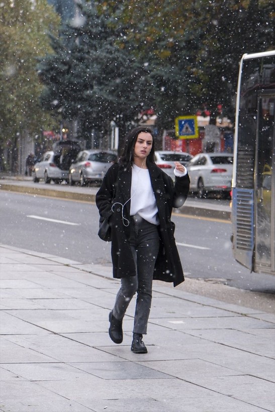 Başkent Ankara beyaz masalı yaşıyor! Yurt genelinden kar manzaraları ❄️☃️🧤 - Resim: 67