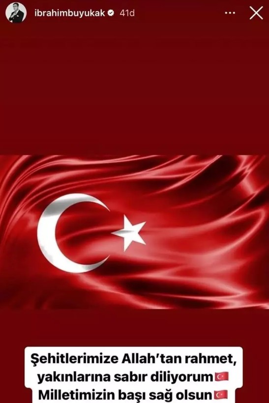 Şehit haberleri yasa boğdu! İşte ünlülerden gelen paylaşım - Resim: 12