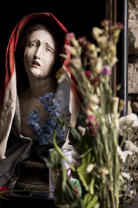 Napoli’de Madonna heykeli Filistinli kadına dönüştürüldü - Resim: 5