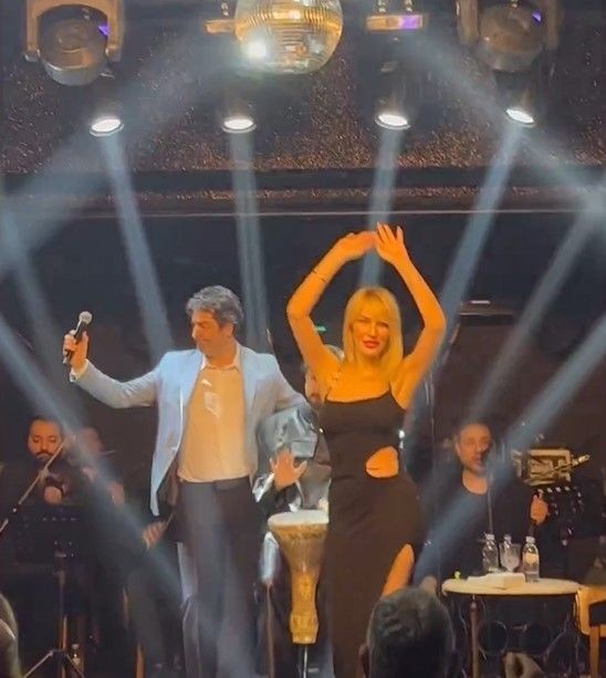 'Prestij Meselesi' filminin galasına Hande Sarıoğlu'nun kalça dansı damga vurdu - Resim: 2