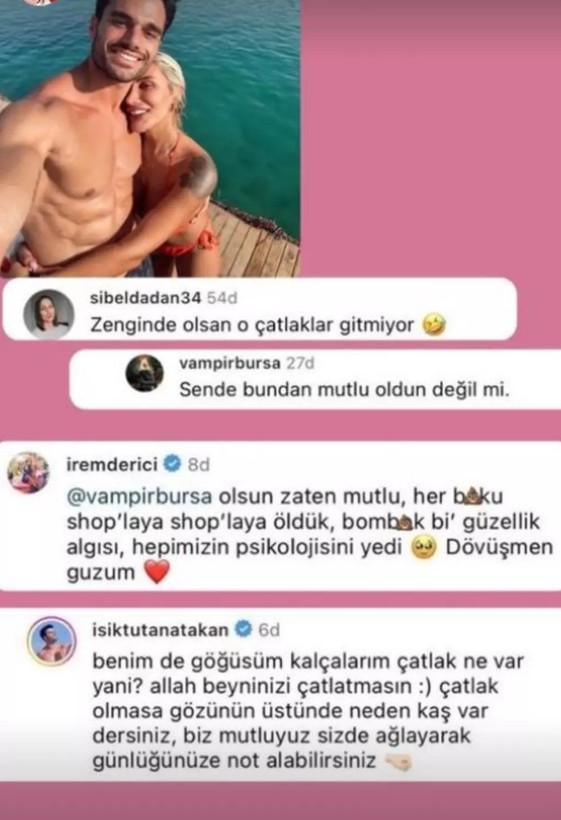 Sevgilisi Atakan Işıktutan ile tatile giden şarkıcı İrem Derici bikinili pozlarını paylaştı! Gelen yorum sevgilisini kızdırdı - Resim: 8