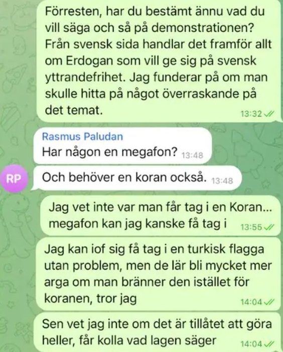 İsveç'te Rasmus Paludan'ın Kur'an-ı Kerim yakmasının ardındaki gizli mesajları ortaya çıktı! - Resim: 2