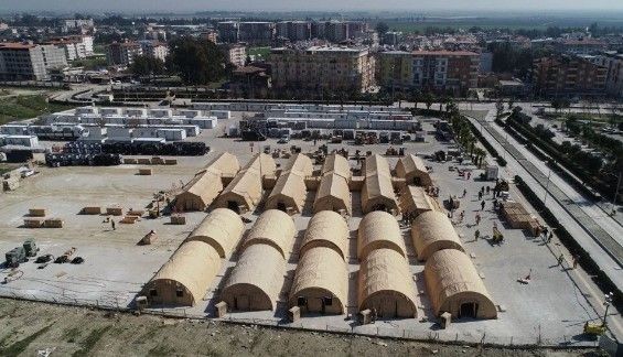 Amerika Hatay'da sahra hastanesi kuruyor - Resim: 3