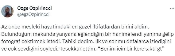 Özge Özpirinçci, kendisine küfür etmesini isteyen hayranının talebini yerine getirdi - Resim: 5